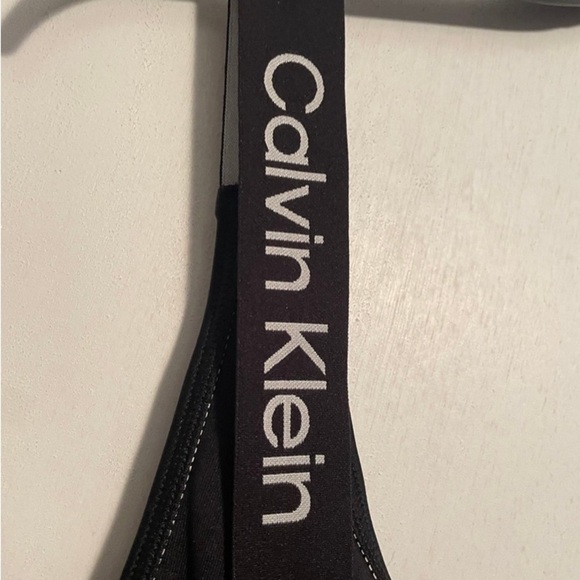 Calvin Klein Women's Classic Over The Shoulder One Piece Swimsuit NWT size M - Picture 8 of 8